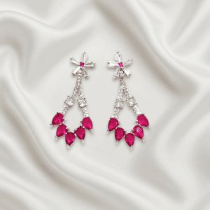 Red_fl_earring