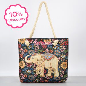 Elephant Flow Tote