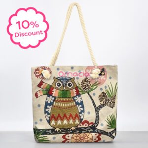Winter Owl Tote
