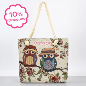 White Owl Tote