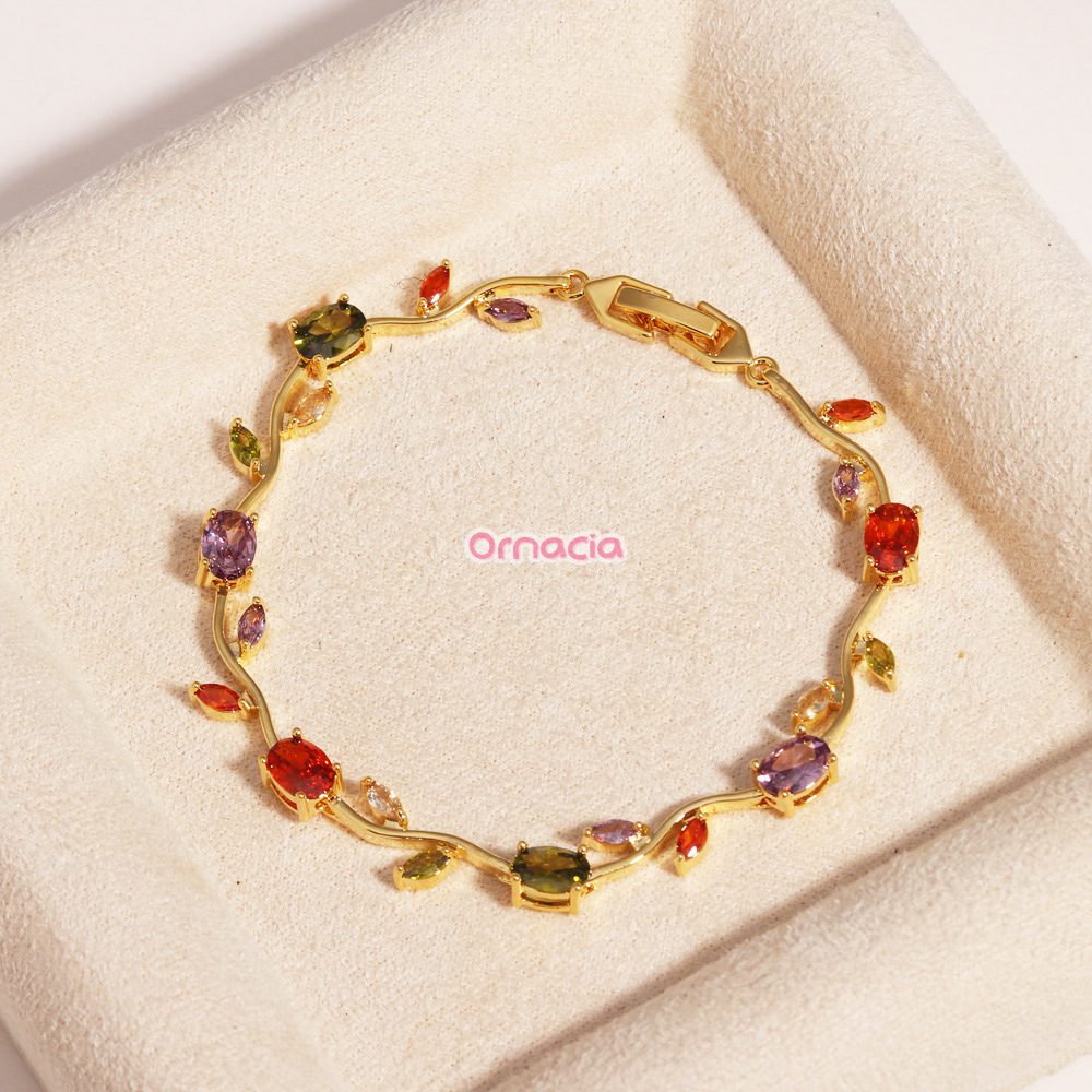 Multi Gold Tulip Bracelet