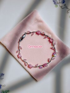 Pink Platinum Tulip Bracelet thumbnail