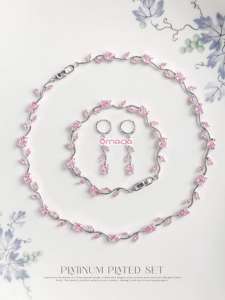 Pink Platinum Set