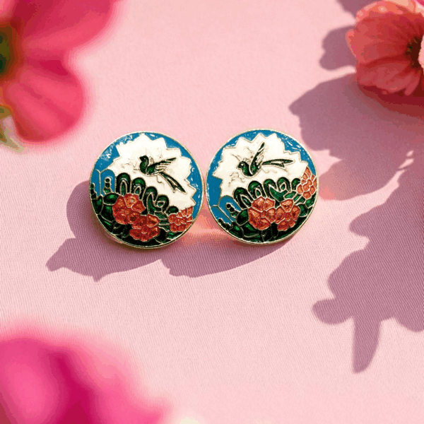 Oriental Blossom Earrings