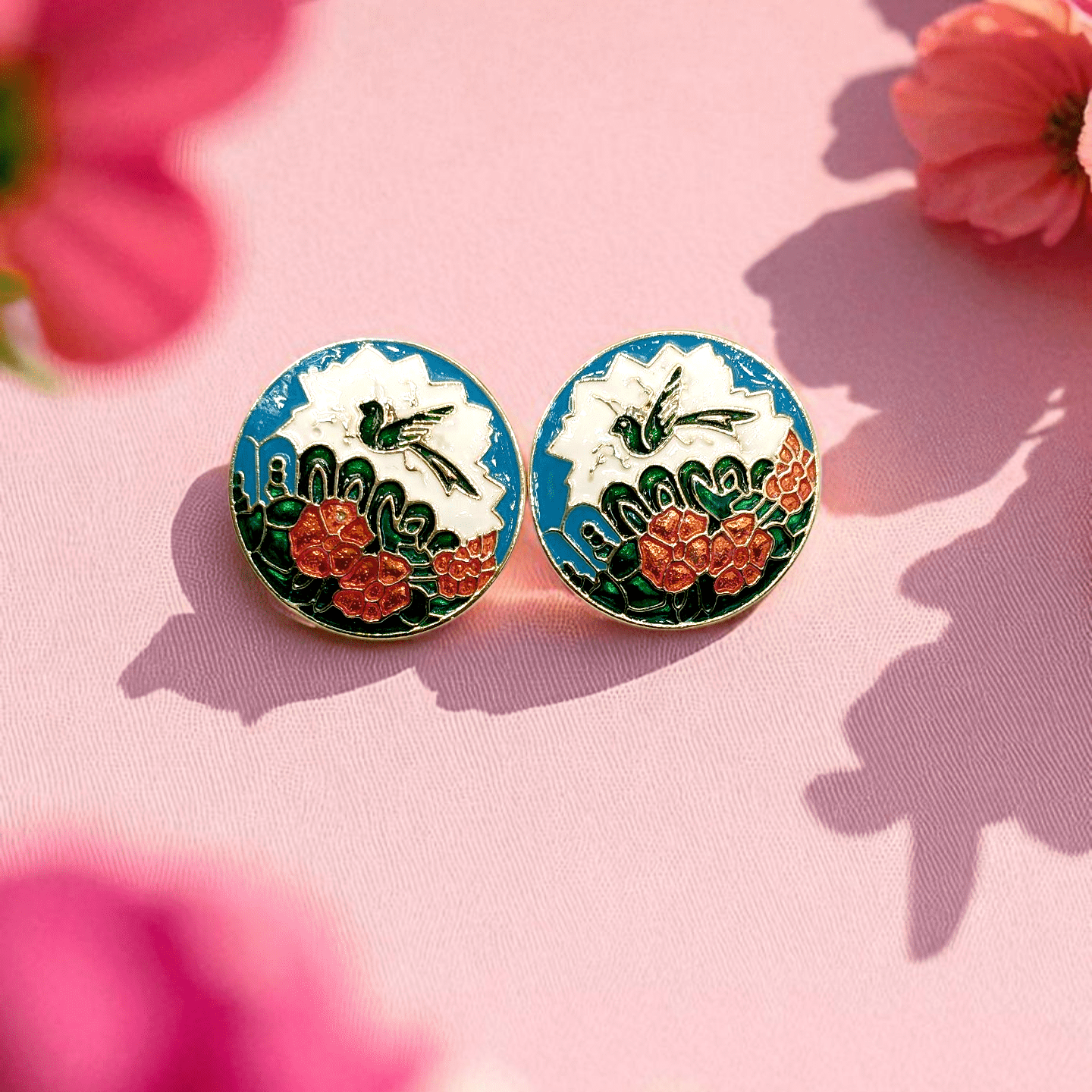 Oriental Blossom Earrings