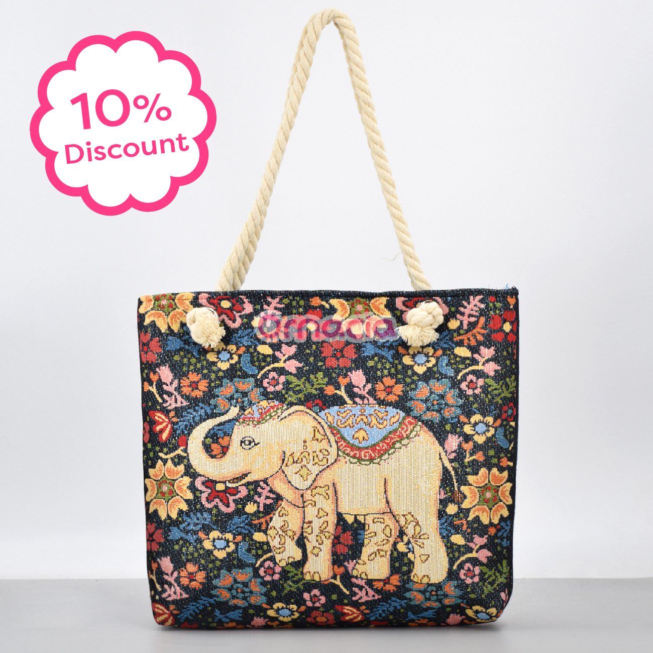 Elephant Flow Tote