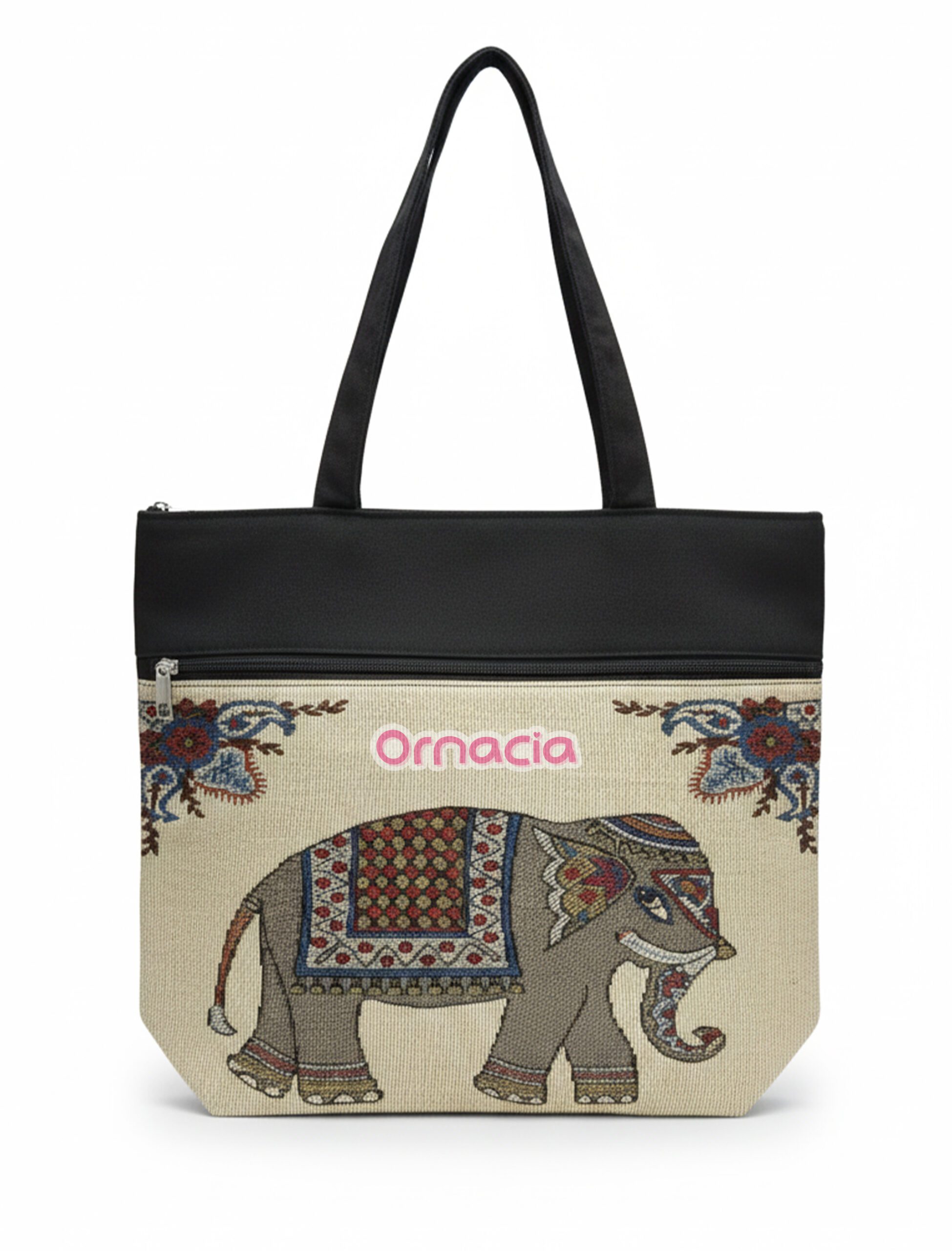 Elephant Grey Double Zipper