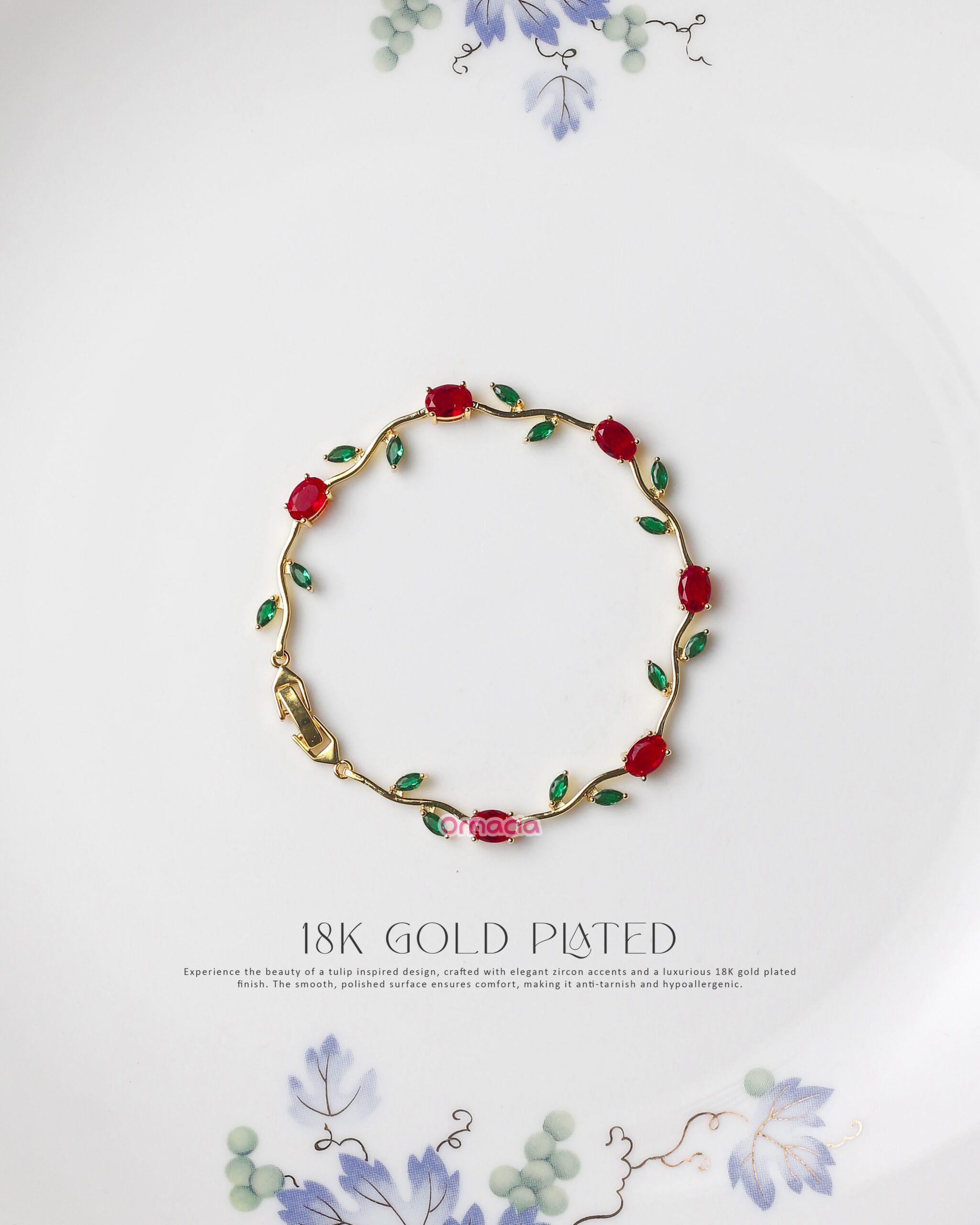 RG Gold Tulip Bracelet